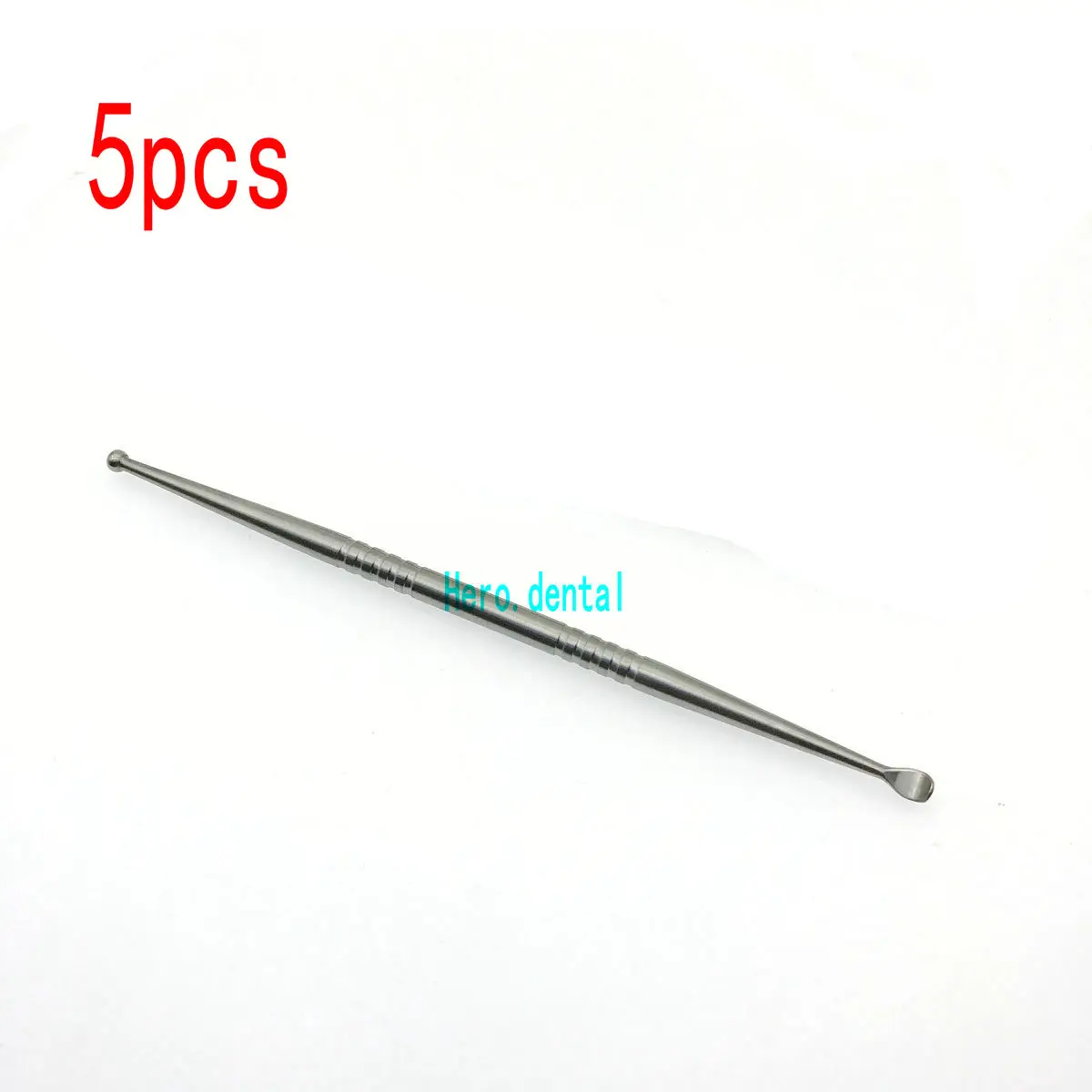 5 шт. инструмент для удаления миндалин из нержавеющей стали|Модель зубов с