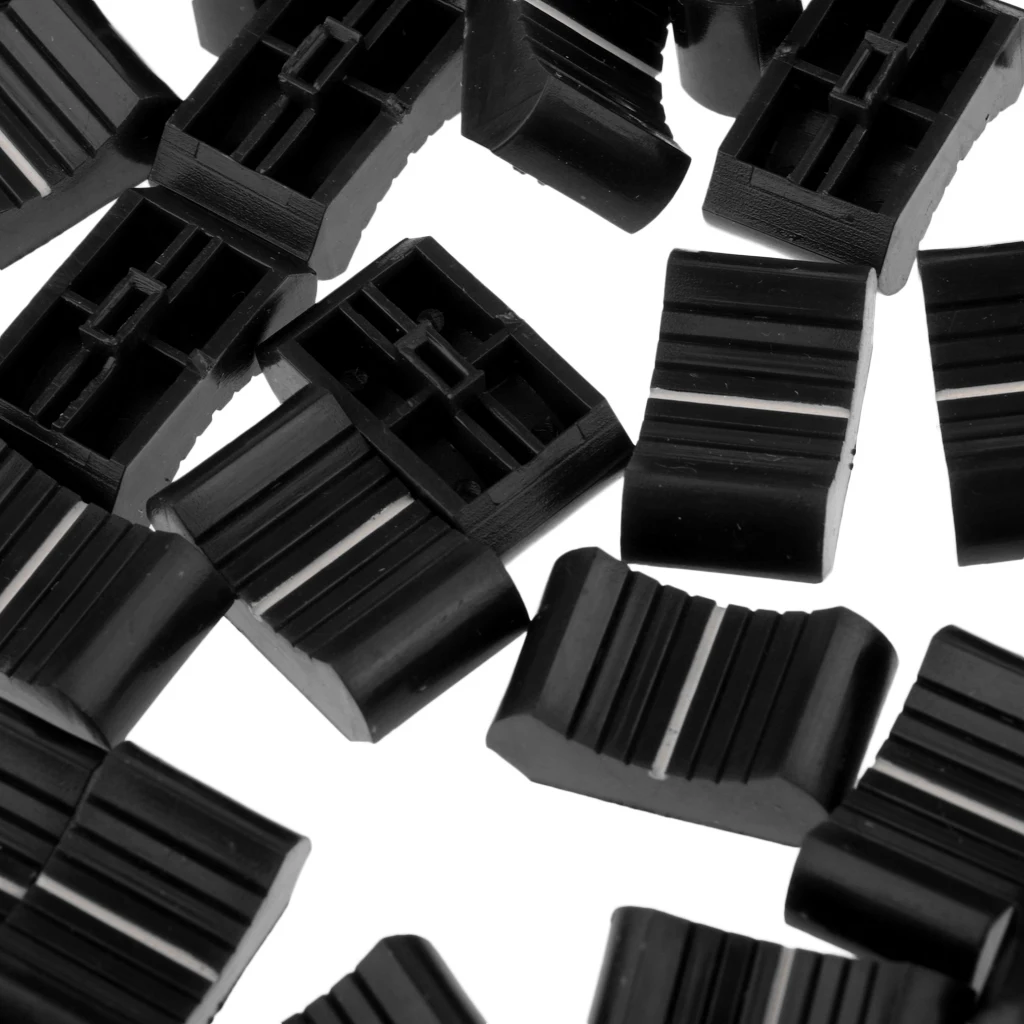 200 штук сенсорный слайдер миксер Ручка регулятора уровня крышки 4 мм Слот |