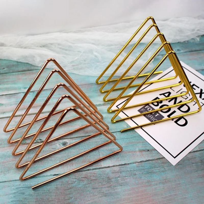 Скандинавский тройной угловой простой из кованого железа домашняя настольная