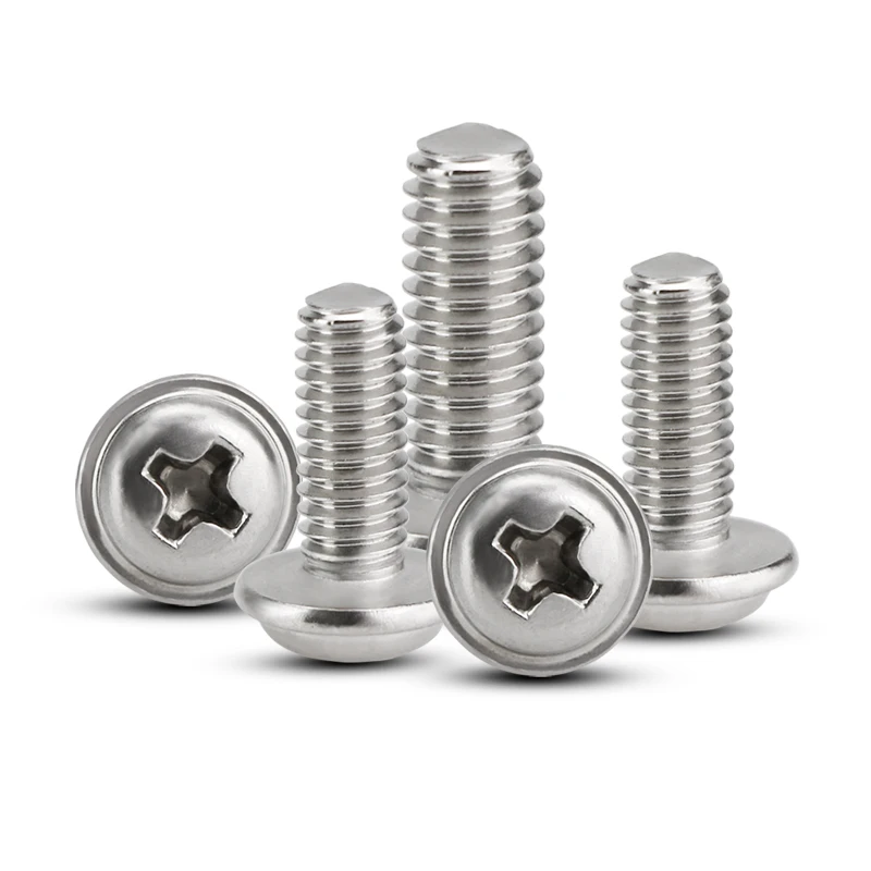 M2 M2.5 Phillips крестообразный встраиваемый болт для стиральной машины метрический