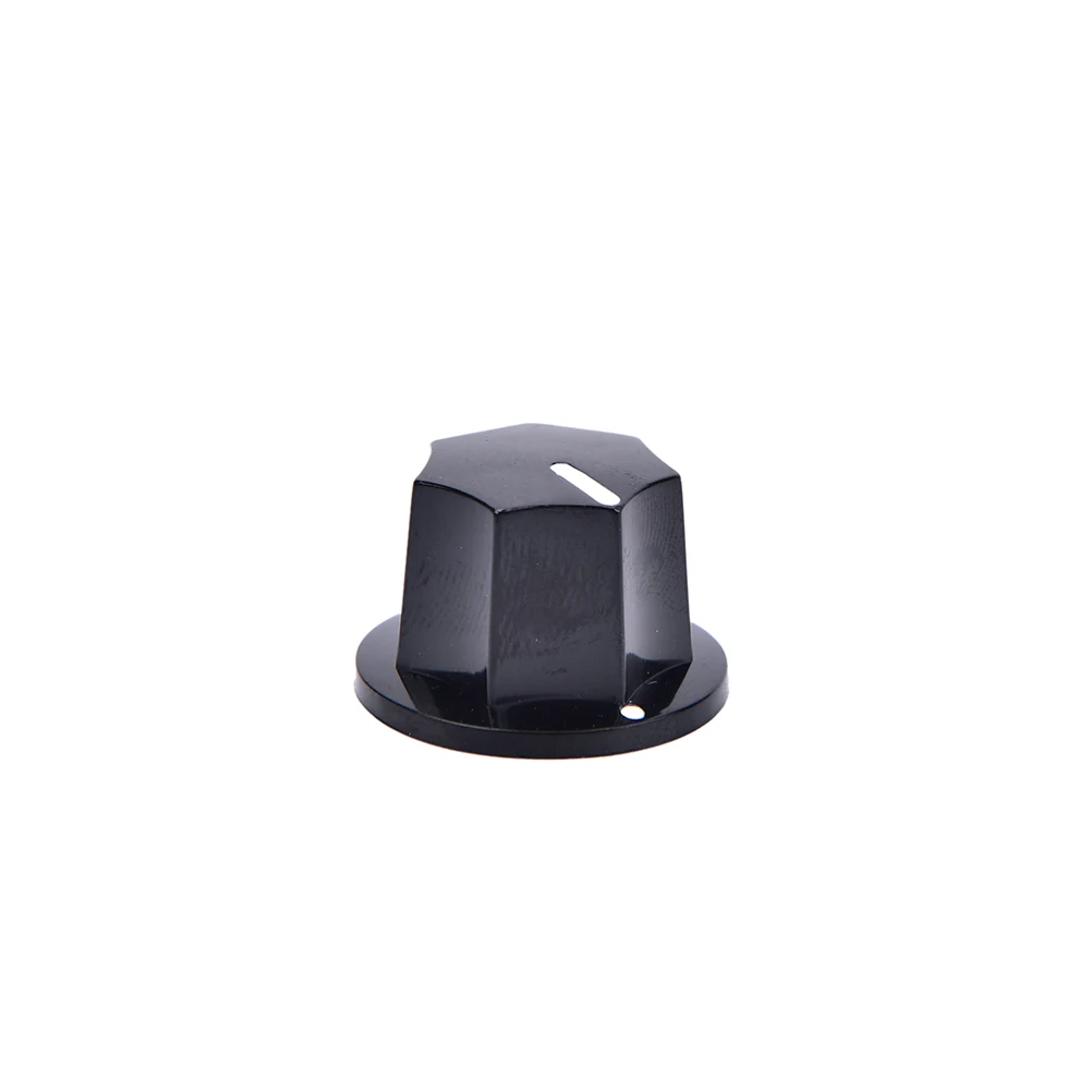 

3 Pcs Amp Volume Tone Control Knobs Plasti Black Vintage Style Jazz Bass Guitar Accessories