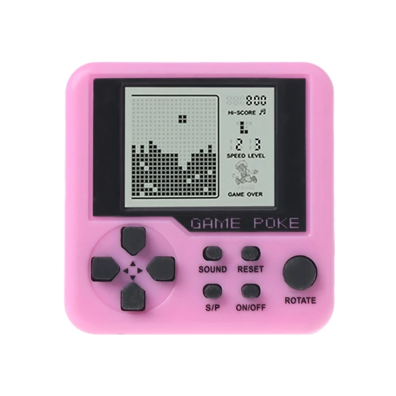 

Hand Held Mini Tetris Game Machine Electronic Toys Brick Toys Educational Game