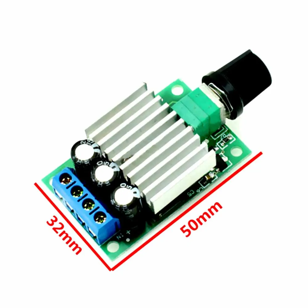 

12V 24V 10A PWM DC Motor Speed Controller High Power DC Controller Speed Switch