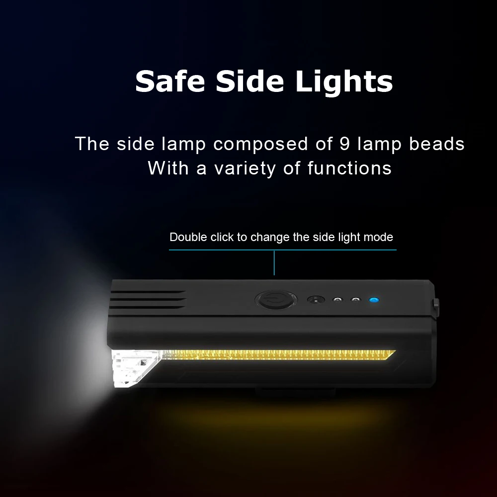 Светильник онасветильник велосипедный светодиодный передний с дистанционным