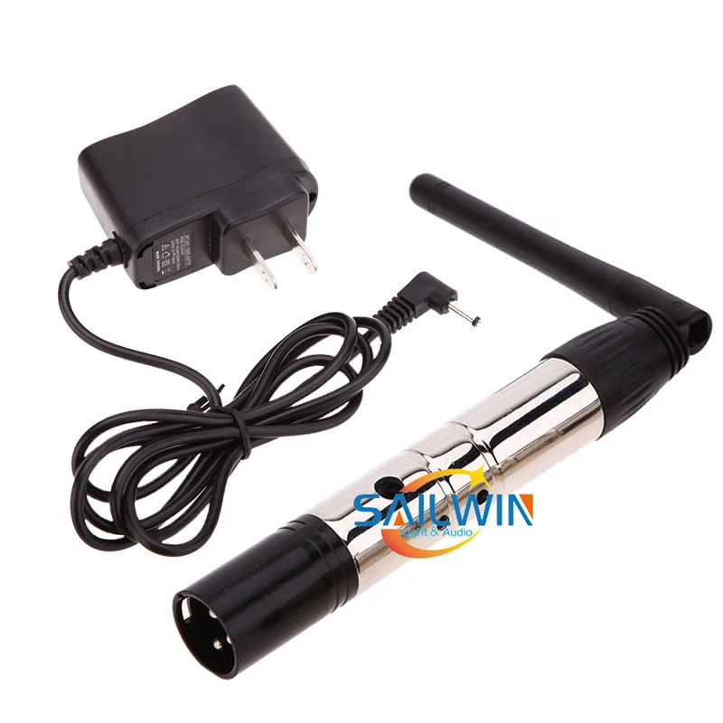 Sailwin 2.4G Ism Dmx512 Wireless Male Xlr Transmitter Stage Light Par Party Antenna Dmx Receiver | Лампы и освещение