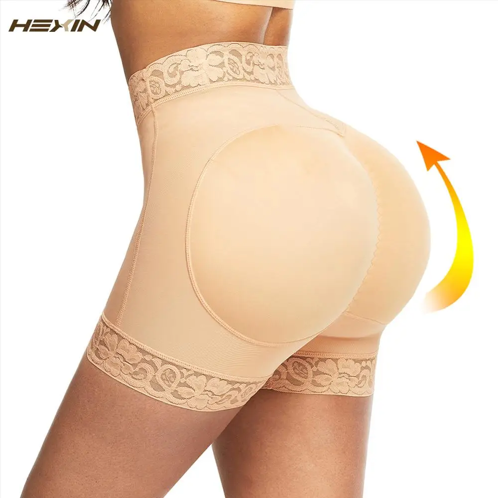 

HEXIN Women Butt Lifter Shapewear Waist Tummy Control Body Underwear Shaper Thigh Slim Seamlesss Fake Buttock Waist Trainer
