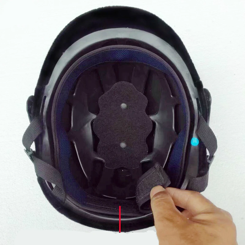 Классический бархатный защитный шлем для верховой езды Всесезонная шапка