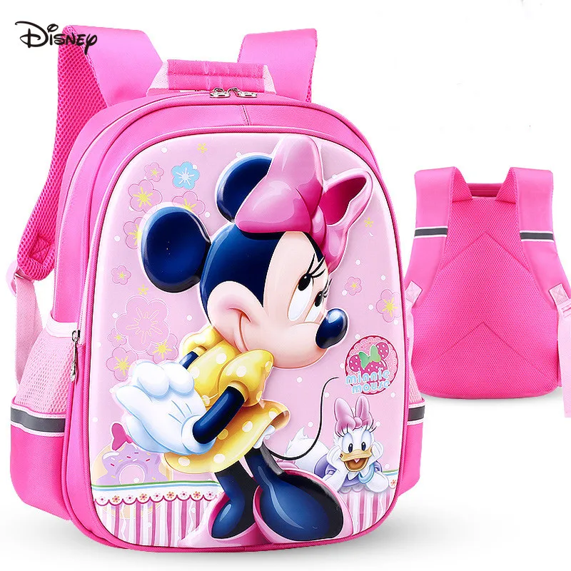 

Disney Elementary Schoolbag Mickey 1-3-4 Grade Boys Lightweight Children Girls New Schoolbags