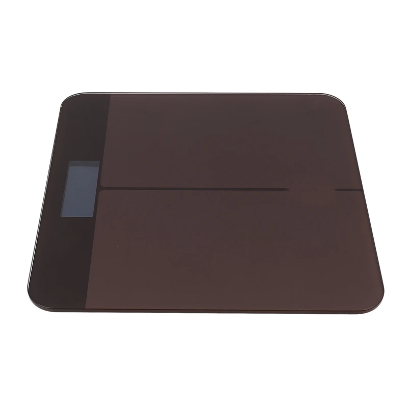 Tempered Glass Digital Body Weight Scale USB Charging LCD Bathroom Scales Monitor Fats | Дом и сад