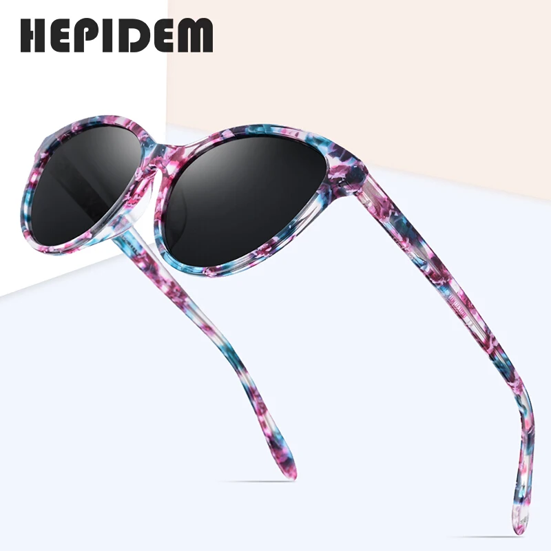 Ацетат поляризованных солнцезащитных очков Для женщин Брендовая Дизайнерская