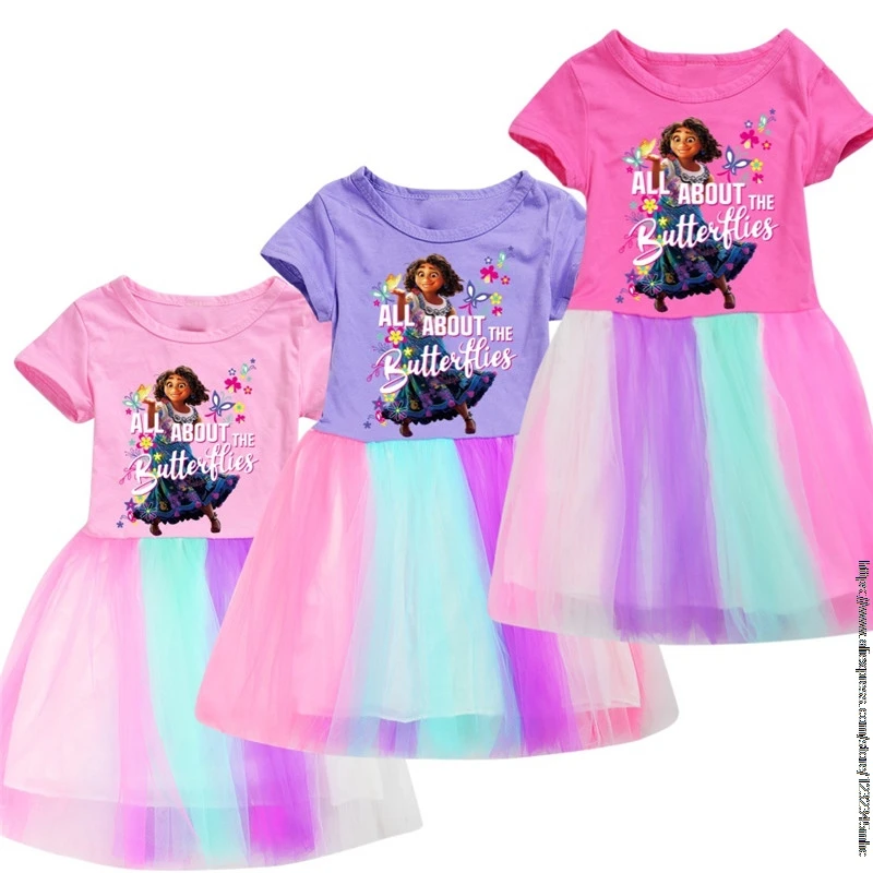 Женская одежда для маленьких девочек платья принцесс до колен свадебной