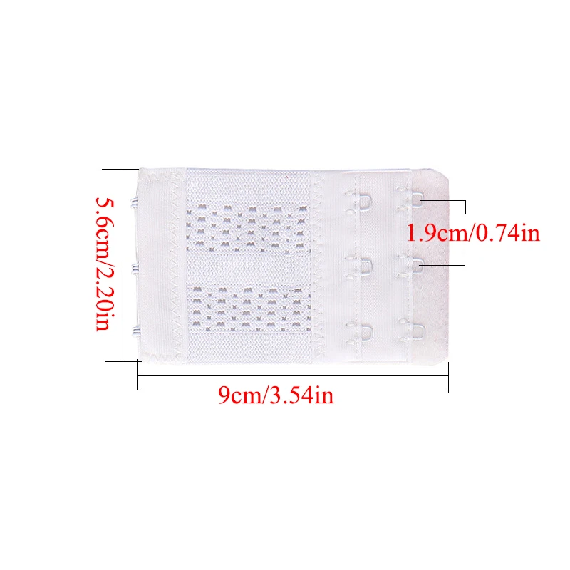 1 шт. бюстгальтер удлинение ремня пряжки 2 ряда 3 крючка застежка ремни ремень