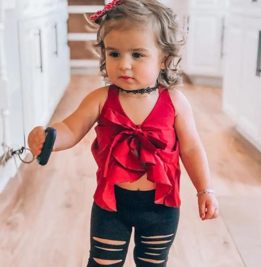 Детская одежда летний спортивный костюм из 2 предметов однотонные майки без