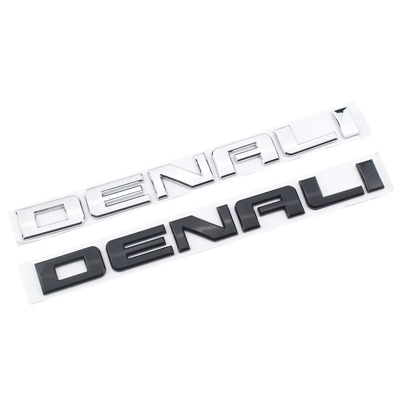 Наклейка-эмблема DENALI для Chevrolet SIERRA Ford GMC наклейка на заднюю дверь автомобиля