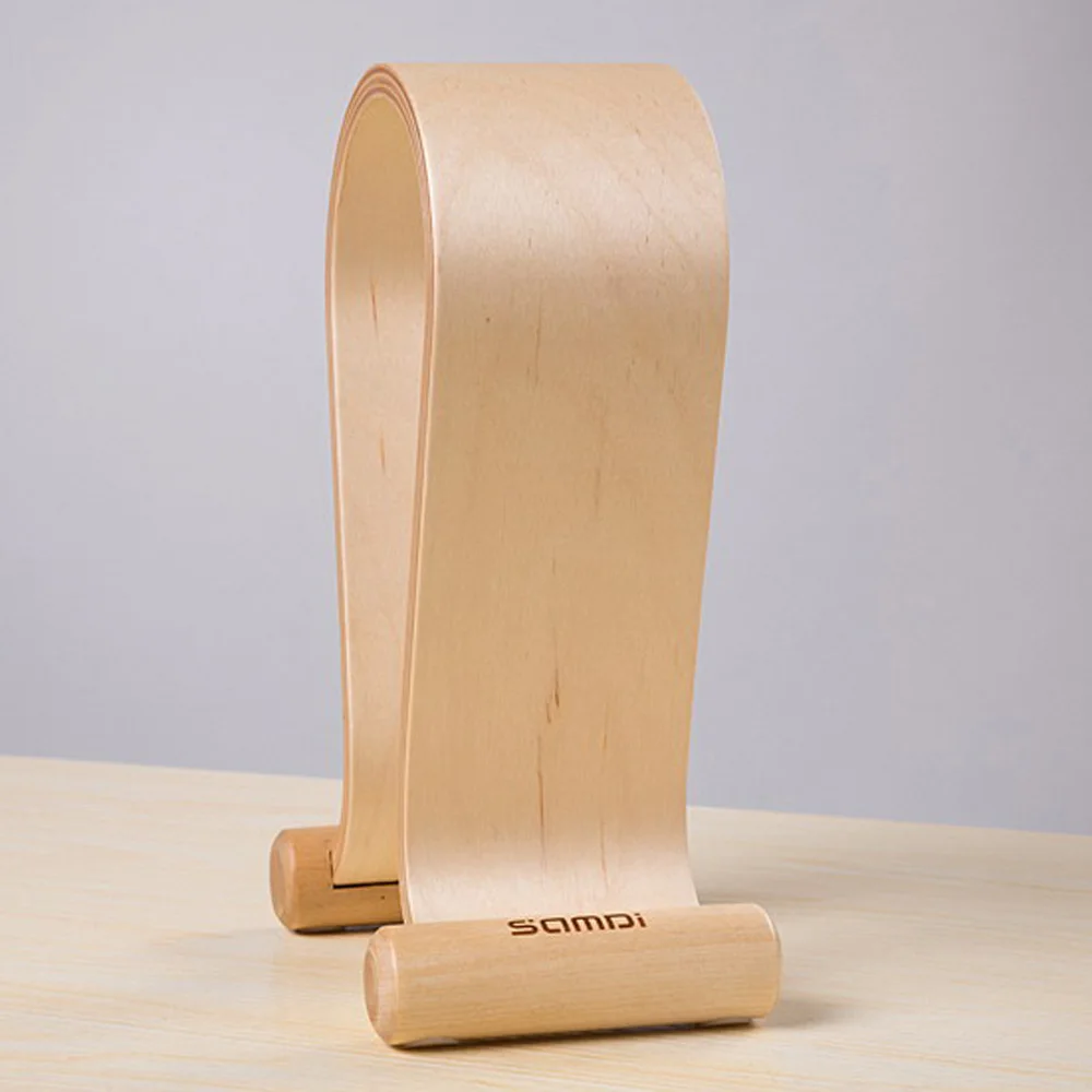 Деревянные березы деревянный наушник игровая гарнитура Дисплей Подставка для