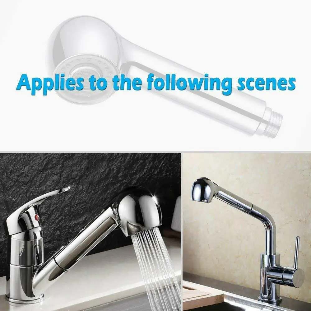 

Pull Down Spray Head Replacement Part for Kitchen Sink Faucet G1/2 Connection