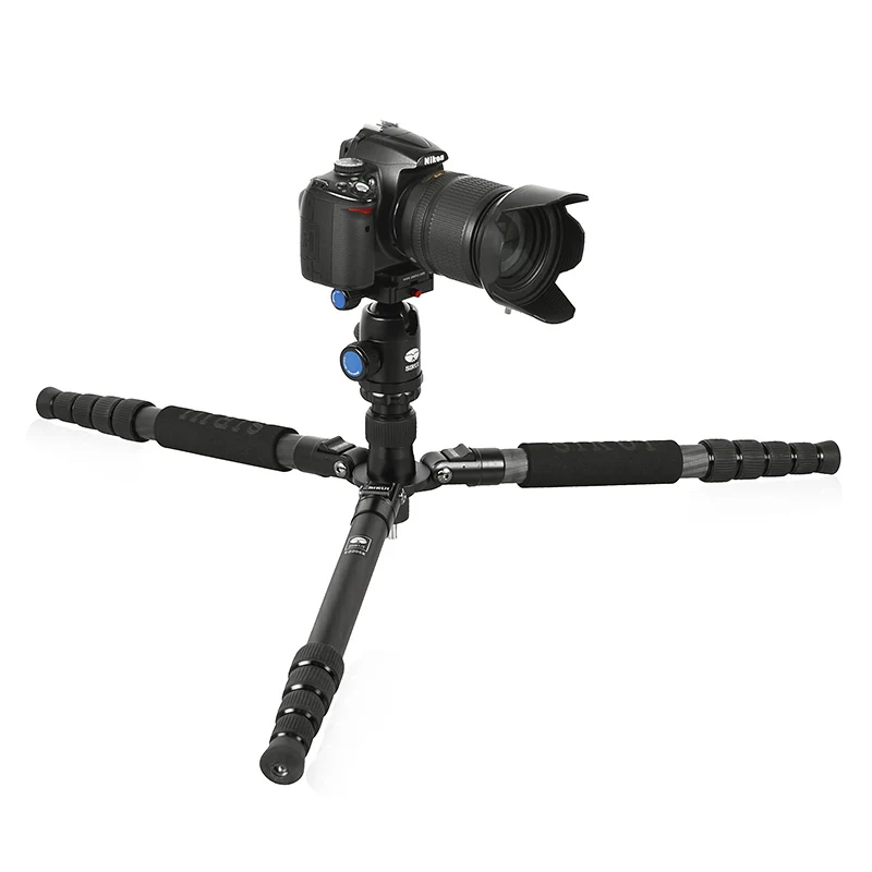 

T2205X+G20KX Sirui Pro Flexible Tripod Fluid Head Tripod Kit Light For SLR Cameras Video Travel Action Camera Accessories DHL