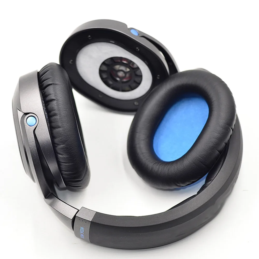 Сменные кожаные + губчатые амбушюры подушка повязка на голову чехол для Sennheiser HD8 DJ