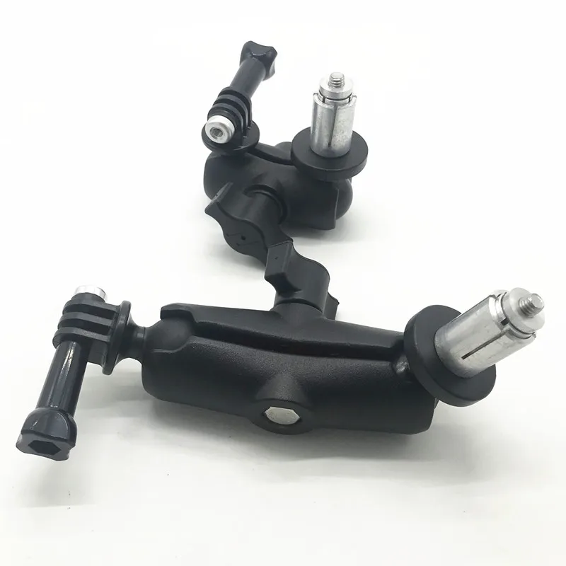 Вилка стебля мотоцикла база с гнездом рычаг и адаптер мяч для GoPro Hero 7 6 5 garmin|Чехлы