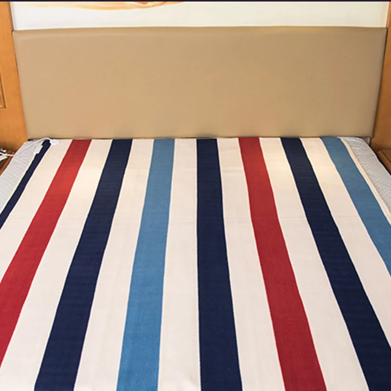 Одеяло плюшевое двойное одеяло с подогревом безопасное электрическое толстый