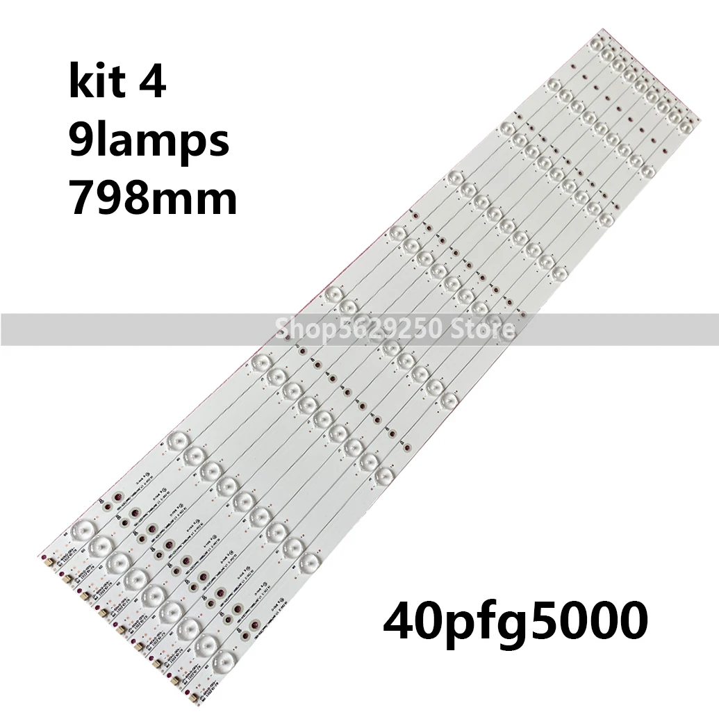 Светодиодная лента для подсветки Philips 40PFG5000 40PFG5100 40PFG5109 Aoc LE40D1452 LE40D1442 6 шт./24 шт. |