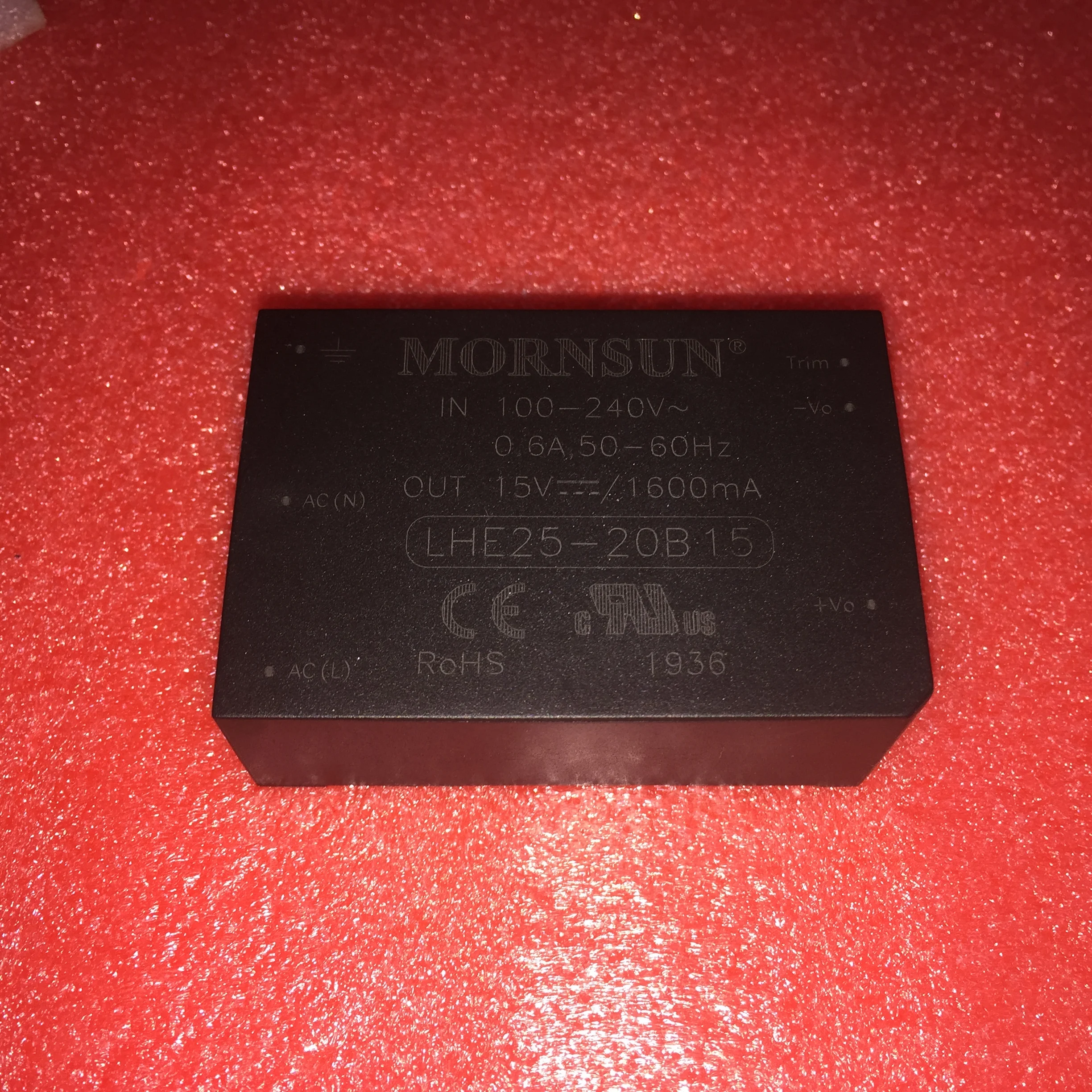 Новая модель MORNSUN AC DC силовой модуль LHE25 20B15 15V 1.6a 25W может заменить LH25 10B15 для лучшей