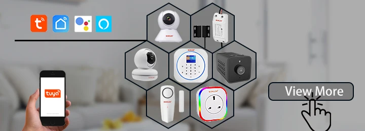KONLEN Tuya 1080P wifi домашняя IP Камера PTZ HD для беспроводной домашней безопасности Smart Life APP Google Assistant Amazon Alexa поддержка