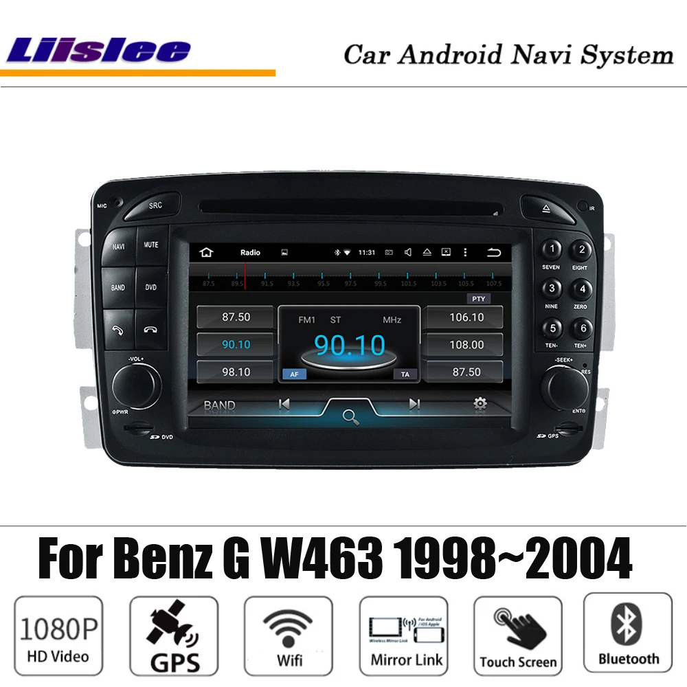 Android для Mercedes Benz G W463 1998 ~ 2004 стерео Carplay HD экран CD DVD карта GPS навигация