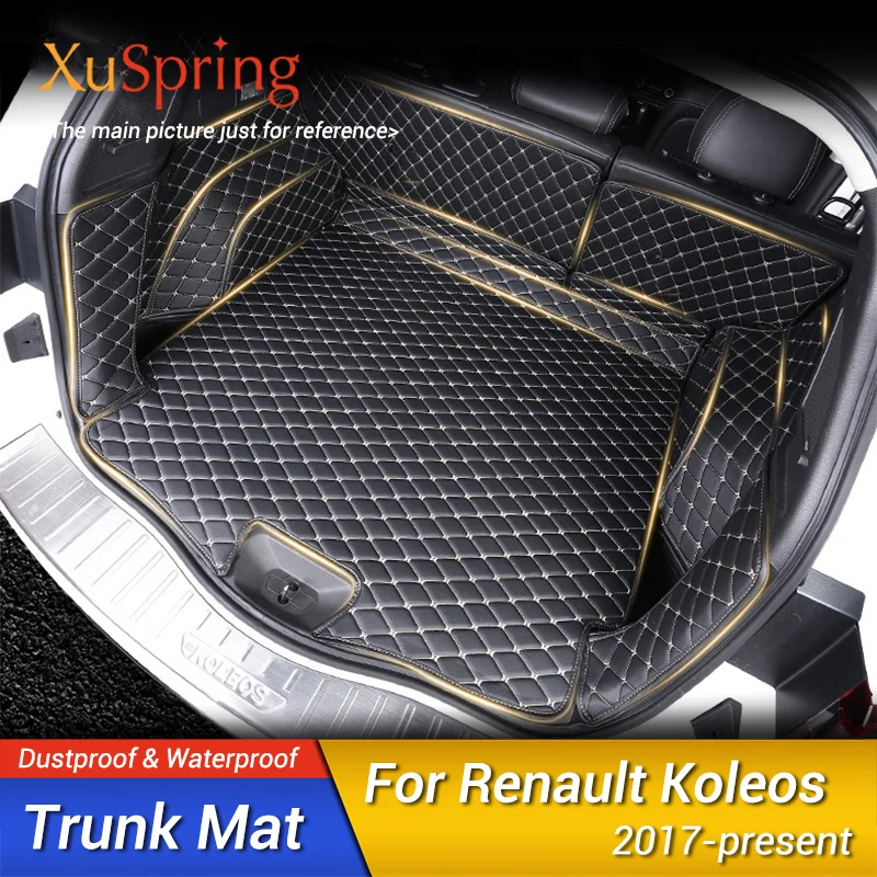 Задний коврик для багажника Renault Koleos 2016 2017 2018 2019 прочные коврики полное покрытие