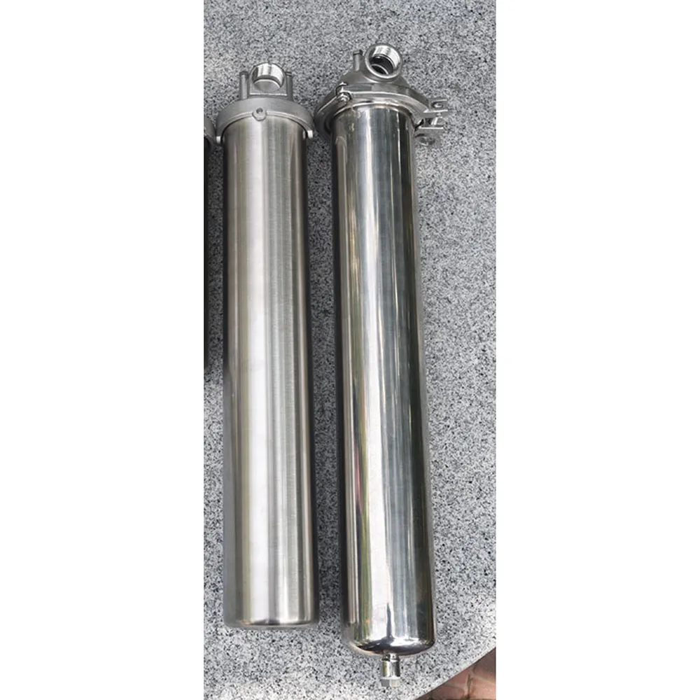 

Фильтр передний SS304 из нержавеющей стали, предварительный фильтр для водопроводной трубы, 20 дюймов, DN15/DN20, с отверстием для слива