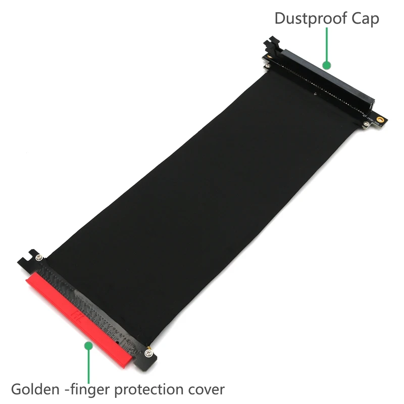 PCI Express E 3 0 16X удлинитель гибкий высокоскоростной (25 см 90 градусов)|Платы