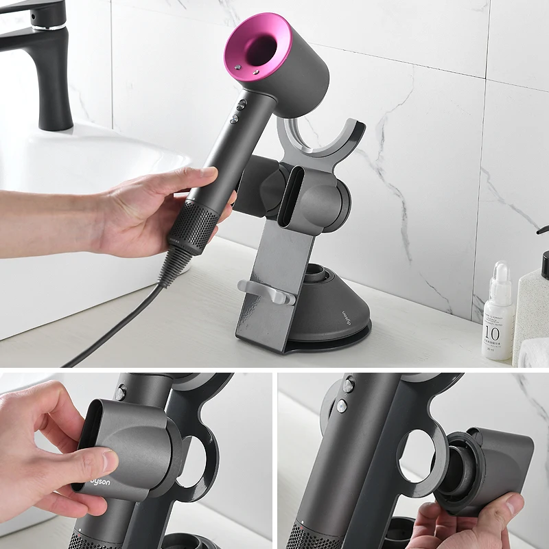 Dyson держатель для сушки волос настольная алюминиевая ванная сушилка стойка
