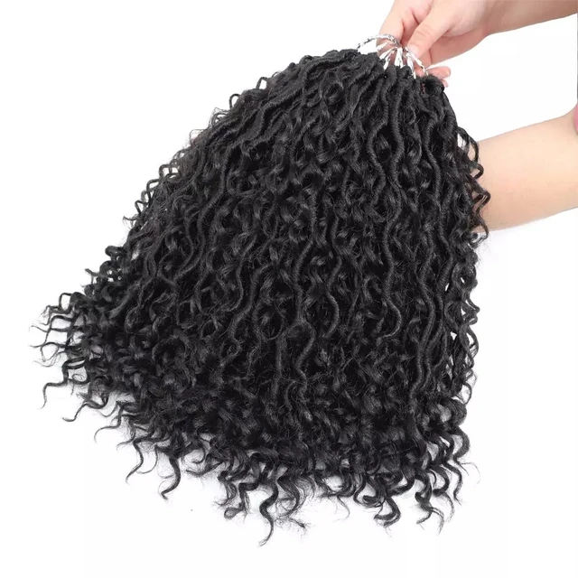 Majesty Twist Hair Curly Passion Twist Crochet Hair 26'' Long Synthetic Braiding  Hair Extension Pre-Looped