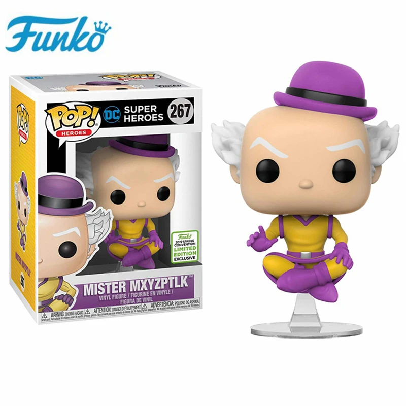 Funko Once Upon a Time Регина Mister Mxyzptlk фильм UP-Карл виниловые фигурки Дети Рождественский подарок на день рождения Модель игрушки