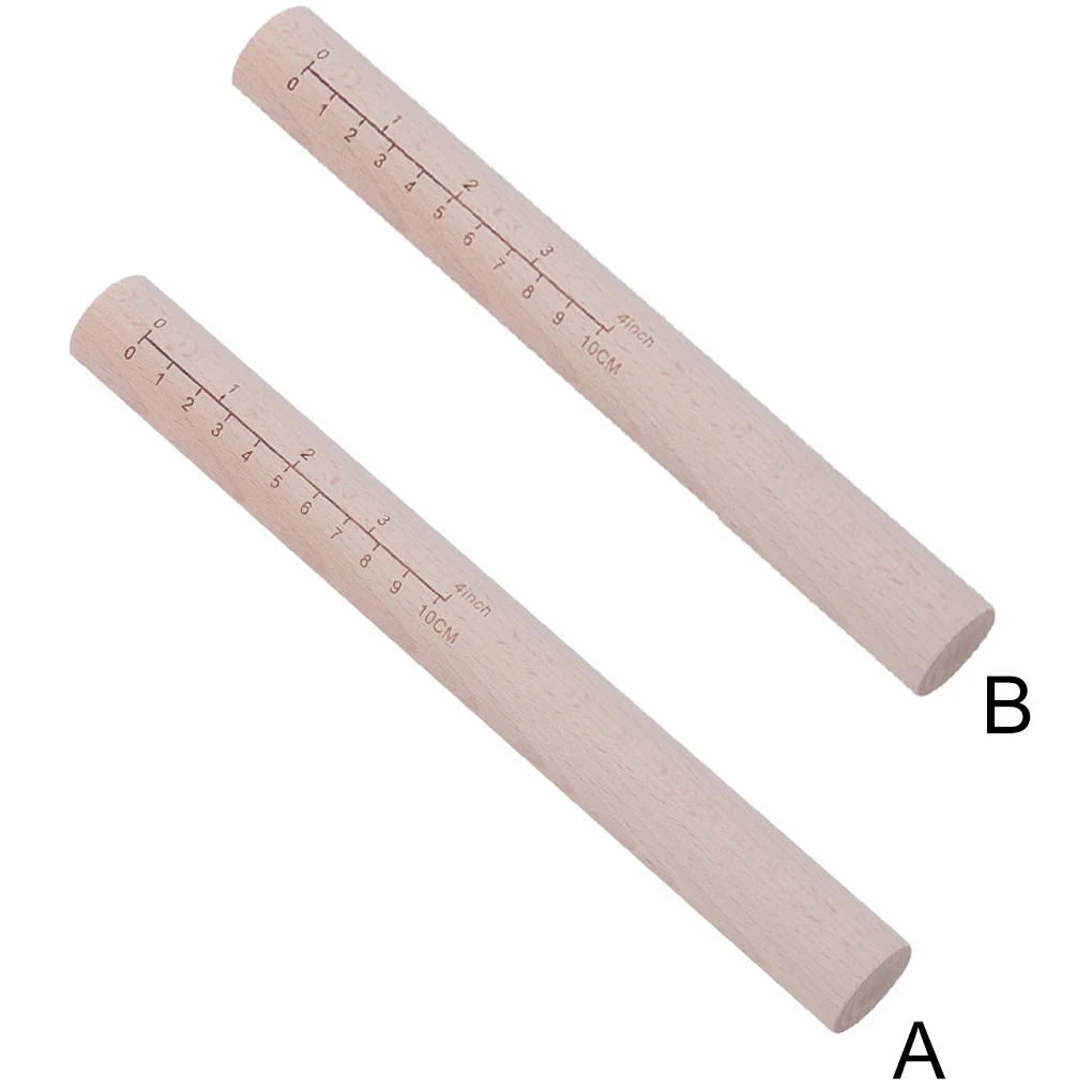 Антипригарная деревянная скалка для торта помадки печенья лапши печенья|Скалки