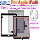 Сенсорный экран для Apple iPad6, экран с дигитайзером для iPad 6 9,7 6-го поколения, A1893, A1954, iPad 6 2018, стекло, сенсорная панель, оригинал 2018