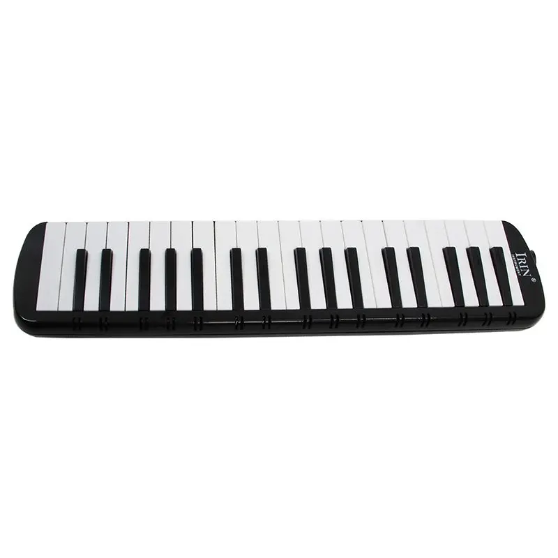 IRIN Black 37 Piano Keys Melodica Pianica w/Carrying Bag For Students New | Harmonica