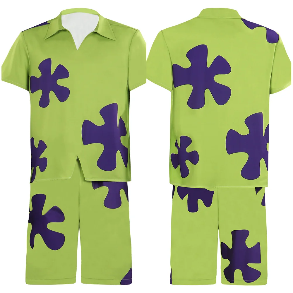 Костюм для косплея звездного представления Патрика рубашка и шорты повседневный