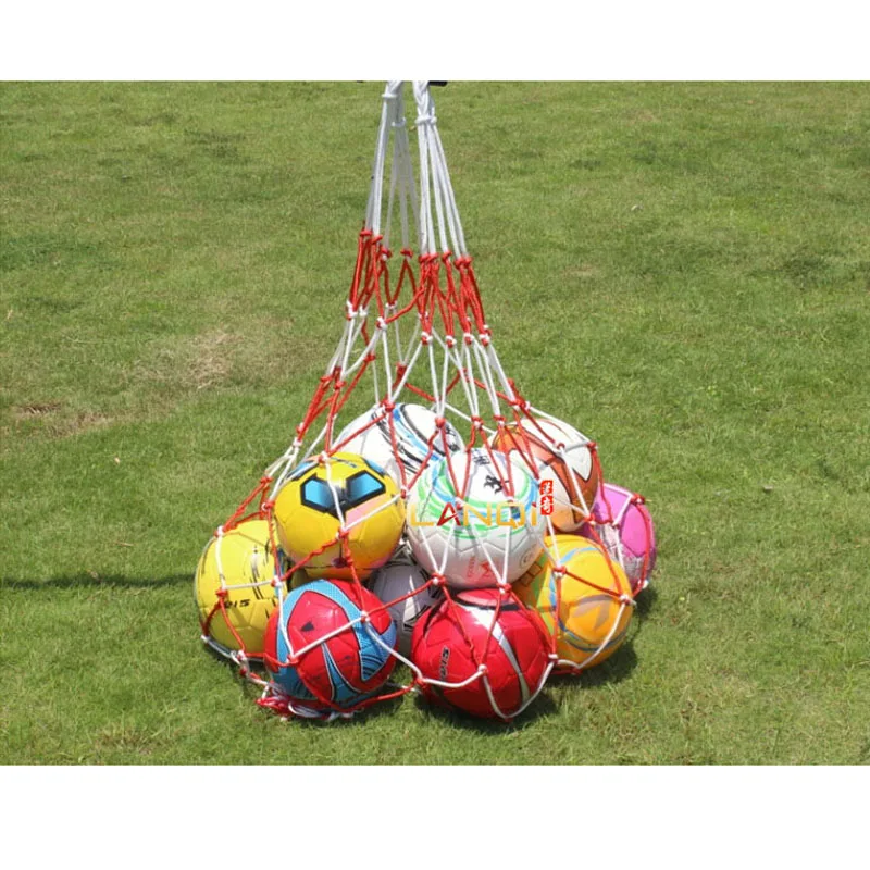 Портативная Сетчатая Сумка для футбольного мяча большой размер баскетбола