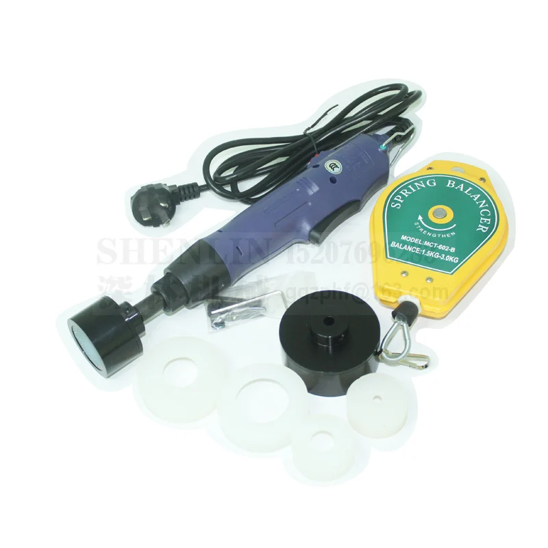 SHENLIN ручной укупорки инструмент Скорость Регулируемая машина для бутылок 10-50 мм