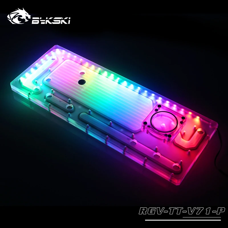 Bykski дистрибутив пластина для Tt VIEW 71 шасси водный доска дефлектор водяного