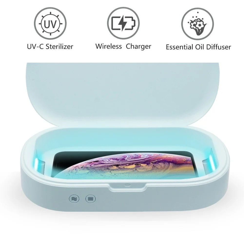 Сотовый телефон коробка для дезинфицирующих средств Быстрое беспроводное