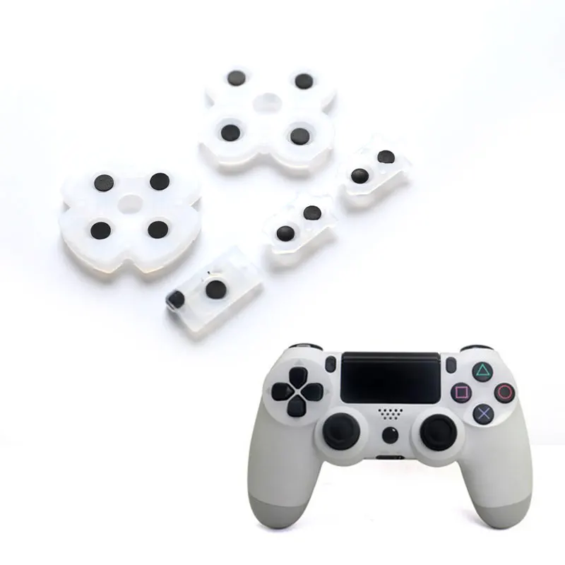 

ForPS4 Controller Conductive Silicone Buttons Rubber Pads For Game Replacement Parts