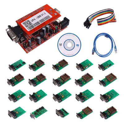 Синий OBD2 Диагностический UPA-USB V1.3 Основной блок ЭБУ Чип Tunning UPA USB с 1,3 eeprom адаптер ЭБУ программист низкая цена Прямая поставка - Цвет: Синий