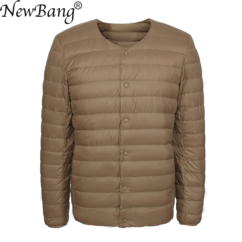 Куртка NewBang Мужская Ультра легкая, приталенная, ветрозащитная, портативная, легкая, с теплой подкладкой от AliExpress WW
