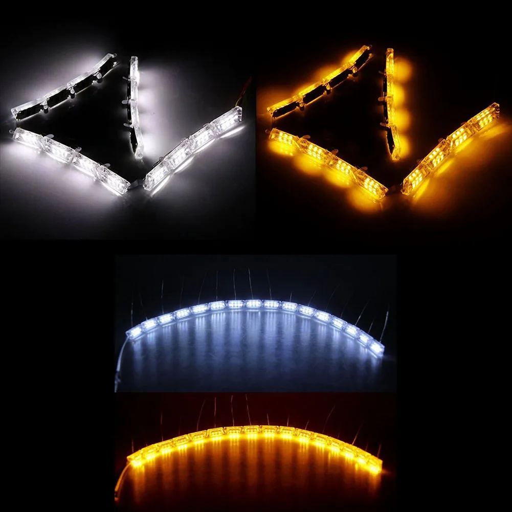 

16LED LED Strip For Car Daytime Light Signal Light DRL Sequential LED Light Bar