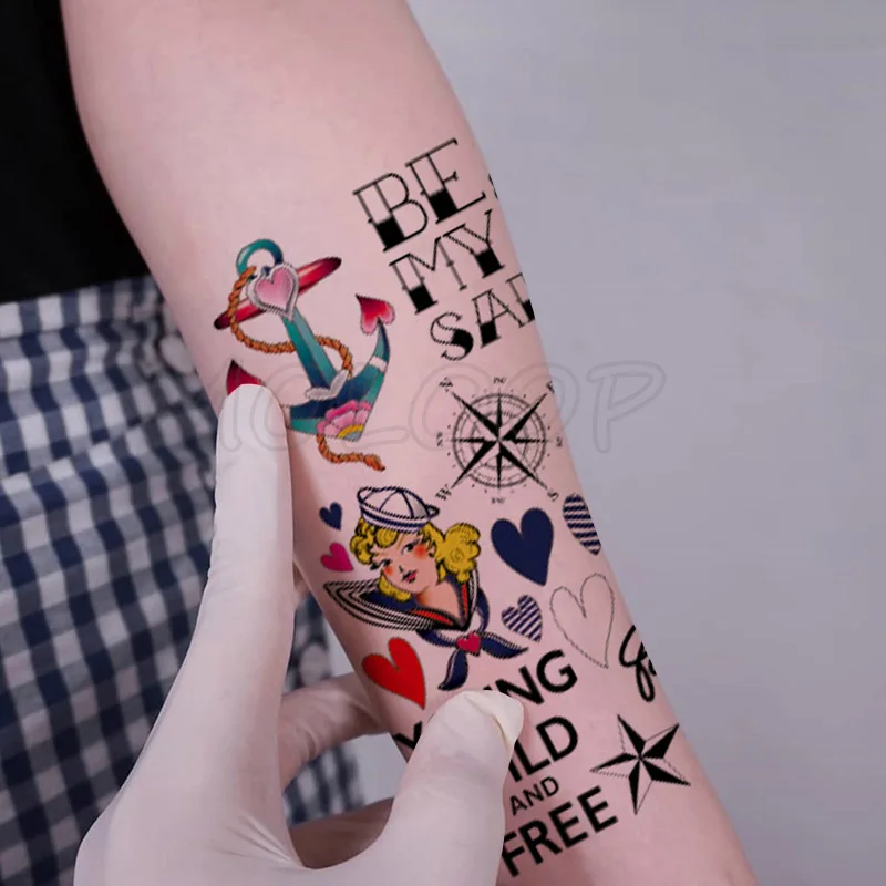 Тату наклейки с надписью &quotКрест&quot|Временные тату| |