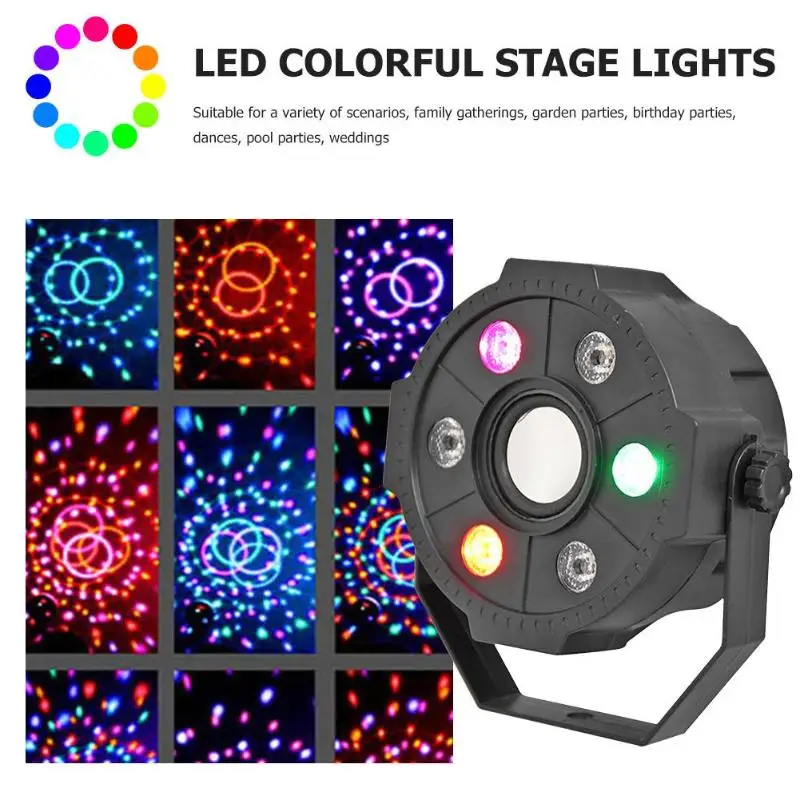 Клуб диско вечерние мерцающий светильник s RGB светодиодный сценический