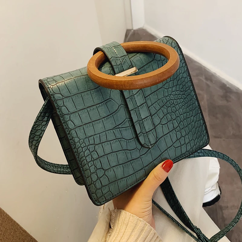 Квадратная сумка-тоут с каменным узором 2020 модная Новая высококачественная