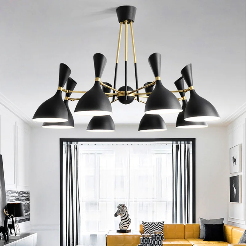 

Скандинавский стиль Пост Модерн, подвесные светильники творческий Новинка гостиная люстра спальня Ресторан светодиодный люстры